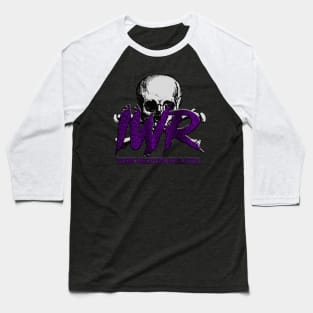 IWR purple logo skull tee Baseball T-Shirt